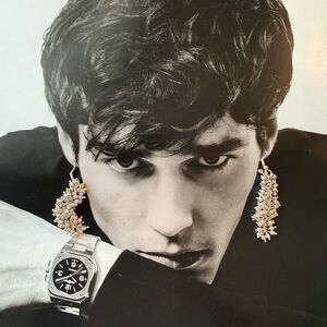 Elegant Silver Plated Dangle Earrings